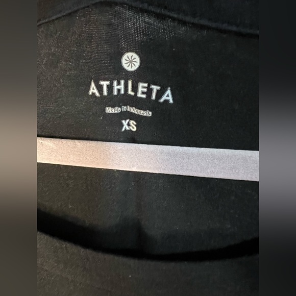 EUC Athleta Lyocell & Silk Blend Black Athletic Dress W Pockets Sz XS - Picture 4 of 5